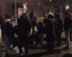 პსჟ-ს ფანებმა ფეხბურთელებს აგინეს და მანქანები დაულეწეს