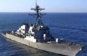 რუსეთის სამხედრო გემი ამერიკული სამხედრო ხომალდებისკენ მიემართება