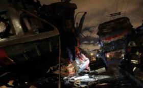 მოსკოვში ელექტრო და სამგზავრო მატარებლები შეეჯახა