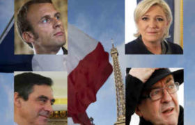 ბელგიური ეგზიტპოლი: მაკრონი - 24%, ლე პენი - 22%, ფიიონი - 20%, მელანშონი - 18%