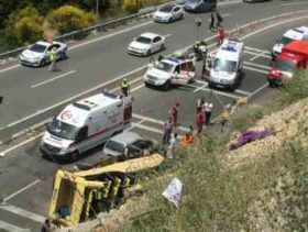 თურქეთში ავარიის შედეგად დაღუპულთა რიცხი 23-მდე გაიზარდა