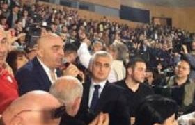 აქციის მონაწილე ირაკლი კობახიძეს - კომუნისტები ეძახეთ თქვენნაირ ხალხს