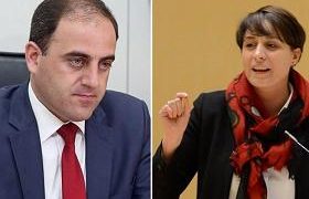 დავით ნარმანია და ელენე ხოშტარია ერთმანეთს დაუპირისპირდნენ
