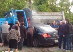 სამტრედიის გზაზე ავარიას მსხვერპლი მოჰყვა სამტრედიის გზაზე ავარიას მსხვერპლი მოჰყვა