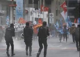 სტამბოლის პოლიციამ ტაქსიმის მოედანზე 207 დემონსტრანტი დააკავა