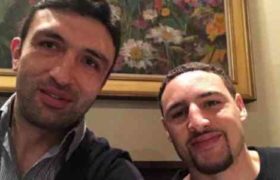 ზაზა ფაჩულია კლეი ტომპსონს გაეხუმრა ზაზა ფაჩულია კლეი ტომპსონს გაეხუმრა