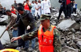 მეწყერი ჩინეთში - მიწის ქვეშ 140-ზე მეტი ადამიანი მოჰყვა