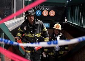 ნიუ-იურკის მეტროშო მომხდარი ავარიის შედეგად 34 ადამიანი დაშავდა