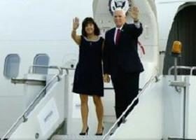 აშშ-ის ვიცე-პრეზიდენტი მაიკ პენსი თბილისში ჩამოვიდა