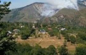 ბორჯომის ტყეში გაჩენილი ხანძრის შედეგად ამ ეტაპზე 12 ჰექტარზე მეტია დამწვარი ბორჯომის ტყეში გაჩენილი ხანძრის შედეგად ამ ეტაპზე 12 ჰექტარზე მეტია დამწვარი