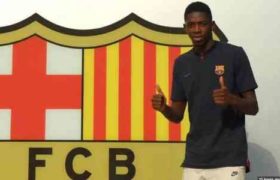 უსმან დემბელეს პრეზენტაცია შედგა უსმან დემბელეს პრეზენტაცია შედგა