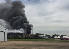 ლონდონთან ახლოს, აეროპორტთან, აფეთქება მოხდა