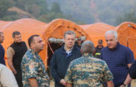 ბორჯომის ხეობაში ხანძრის გავრცელება შეჩერებულია, რჩება რამდენიმე კერა ბორჯომის ხეობაში ხანძრის გავრცელება შეჩერებულია, რჩება რამდენიმე კერა