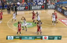 საქართველოს ნაკრებმა კალათბურთში ათენში საბერძნეთს მოუგო - ცინცაძის გადამწყვეტი სამქულიანი საქართველოს ნაკრებმა კალათბურთში ათენში საბერძნეთს მოუგო - ცინცაძის გადამწყვეტი სამქულიანი