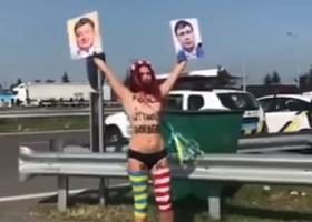 კრაკოვეცთან ფემენის აქტივისტი დააკავეს - "სულელები საზღვრებს გარეშე"