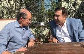 სააკაშვილი უკრაინაში წასვლამდე ამერიკელ დიპლომატ დენიელ ფრიდს შეხვდა