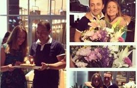 როგორ მიულოცა ირაკლი ღარიბაშვილმა მეუღლეს, ნუნუკა თამაზაშვილს, დაბადების დღე