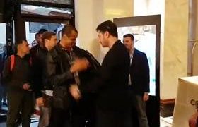 როგორ შეხვდა კახა კალაძე ვეტერან ვარსკვლავებს - ვიდეო