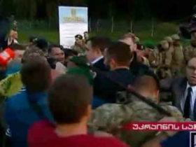 სააკაშვილმა კორდონი გაარღვია და უკრაინაში შევიდა