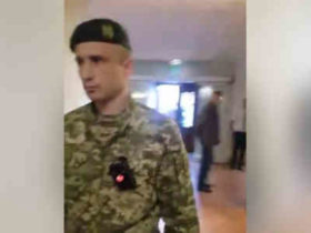 ლვოვში სააკაშვილის სასტუმროსთან მესაზღვრეები და პოლიციელები არიან მობილიზებულნი