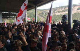 ნიკა მელია ბიძინა ივანიშვილს - ხელი არ წაგიცდეთ არჩევნების გაყალბებაზე, თორემ 21 ოქტომბერს ისევ აქ მოვალთ!