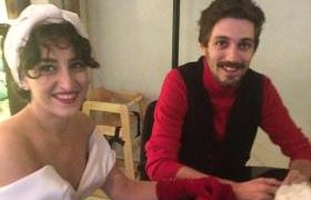 მამუკა ხაზარაძის ქალიშვილი ანა ხაზარაძე კოტე გუნიას გაჰყვა ცოლად მამუკა ხაზარაძის ქალიშვილი ანა ხაზარაძე კოტე გუნიას გაჰყვა ცოლად