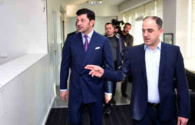 კახა კალაძე მერიაში მივიდა