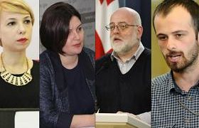 ლომჯარია, ნაცვლიშვილი, ქორიძე, მენაბდე - ომბუდსმენობის კანდიდატები