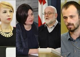 ლომჯარია, ნაცვლიშვილი, ქორიძე, მენაბდე - ომბუდსმენობის კანდიდატები