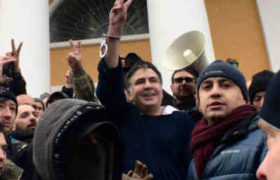 მიხეილ სააკაშვილი რადასკენ დაიძრა - ვიდეო მიხეილ სააკაშვილი რადასკენ დაიძრა - ვიდეო