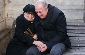 გიორგი მარგველაშვილი ზურაბ ჟვანიას საფლავზე იმყოფებოდა