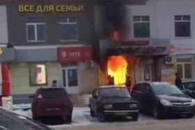 ხანძარს მოსკოვის სავაჭრო ცენტრში 3 ადამიანი შეეწირა