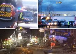 საფრანგეთში მატარებელმა სასკოლო ავტობუსი შუაში გადაჭრა - დაიღუპა 4 ბავშვი