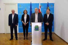 ქუთაისის მერმა გიორგი ჭიღვარიამ მოადგილეებად გიორგი იობაშვილი, ნინო თვალთვაძე და იუზა უგულავა წარადგინა