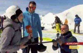 "რუსთავი 2"- ის ჟურნალისტს პირდაპირ ეთერში ხელი სთხოვეს - ვიდეო