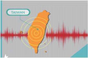 ტაივანში მიწისძვრა მოხდა