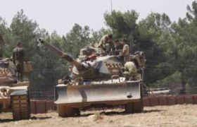 თურქეთის სამხედრო ძალებმა აფრინში 900-მდე ტერორისტი გაანადგურეს