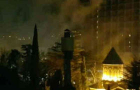 ხანძარი ვაკის ეკლესიასთან - საერთო საცხოვრებელში დამწვარია 70 კვ. მ