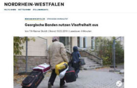 გერმანული თავშესაფრები ქართველ დამნაშავეთა ბანაკებად გადაიქცა - გერმანული მედია საქართველოს ვიზალიბერალიზაციის გადახედვის შესახებ წერს გერმანული თავშესაფრები ქართველ დამნაშავეთა ბანაკებად გადაიქცა - გერმანული მედია საქართველოს ვიზალიბერალიზაციის გადახედვის შესახებ წერს