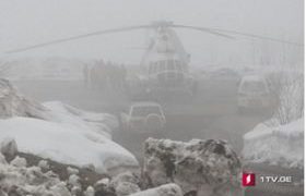 გუდაურში დაშავებულები თბილისში ვერტმფრენით ვერ გადმოჰყავთ