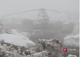 გუდაურში დაშავებულები თბილისში ვერტმფრენით ვერ გადმოჰყავთ