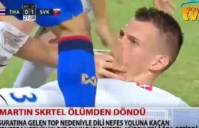 მარტინ შკრტელი მოედანზე სიკვდილს გადაურჩა მარტინ შკრტელი მოედანზე სიკვდილს გადაურჩა