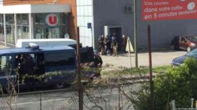 საფრანგეთში მოკლეს შეიარაღებული პირი, რომელმაც მძევლები აიყვანა სუპერმარკეტში