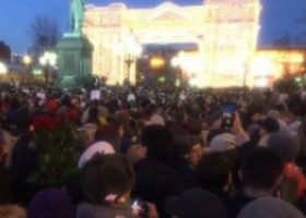 მოსკოვის მიტინგზე პუტინის გადადგომას ითხოვენ