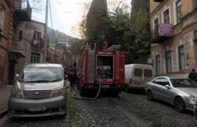 თბილისში მოსკოვის გამზირზე ხანძარს 1 ადამიანი ემსხვერპლა