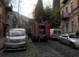 თბილისში მოსკოვის გამზირზე ხანძარს 1 ადამიანი ემსხვერპლა