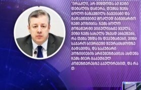 კვირიკაშვილი კობახიძეს - "არც ერთი ჩემი მოსაზრება არ იქნა გაზიარებული შენს მიერ" - კურიერმა პრემიერის და პარლამენტის თავმჯდომარის მიმოწერა გაასაჯაროვა