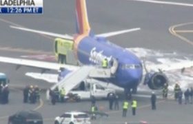 თვითმფრინავი ფილადელფიის აეროპორტში ავარიულად დაეშვა