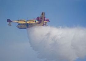 თელ-ავივის აეროპორტთან ცეცხლი გაჩნდა