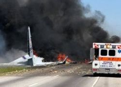 ჯორჯიის შტატში სამხედრო-სატრანსპორტო თვითმფრინავი ჩამოვარდა